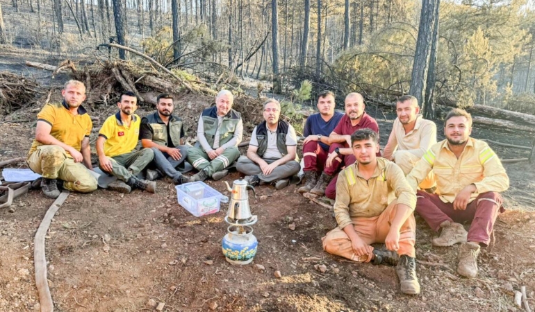 BALIKESİRLİ EKİBE MORAL DESTEĞİ