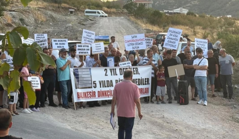 BALIKESİR’DE TOKİ’DE “MAĞDURİYET İSYANI”