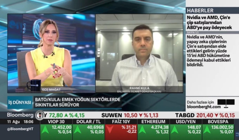 BAŞKAN KULA EKONOMİYİ DEĞERLENDİRDİ