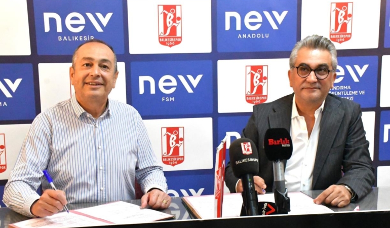BALIKESİRSPOR’A YENİ SPONSOR