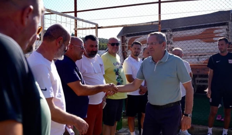 BAŞKAN ERGİN’DEN MORAL ZİYARETİ