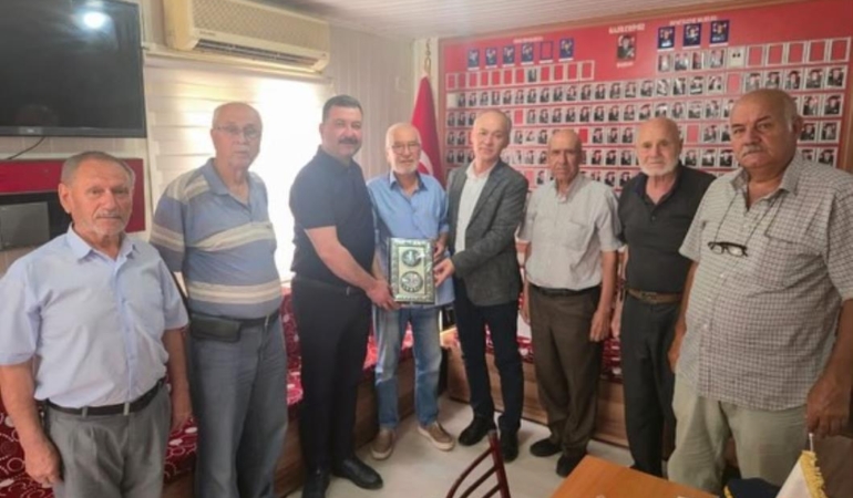 MHP HEYETİ GAZİLER DERNEĞİ’Nİ ZİYARET ETTİ