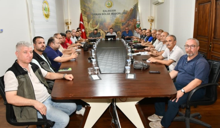 BALIKESİR ORMANLARINDA DENETİM HAZIRLIĞI