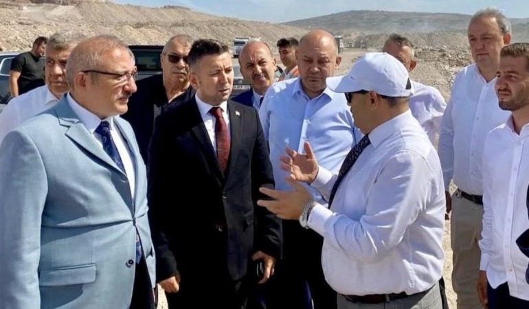 VALİ USTAOĞLU YERİNDE İNCELEDİ