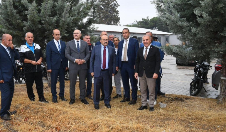 VALİ USTAOĞLU MİMAR SİNAN MTAL’DEKİ YENİ BİNAYI İNCELEDİ