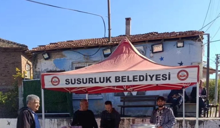 SUSURLUK BELEDİYESİ DEPREMZEDELERİN YANINDA!