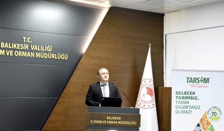 BALIKESİR’DE ÜRETİCİLERE TARSİM EĞİTİMİ VERİLDİ