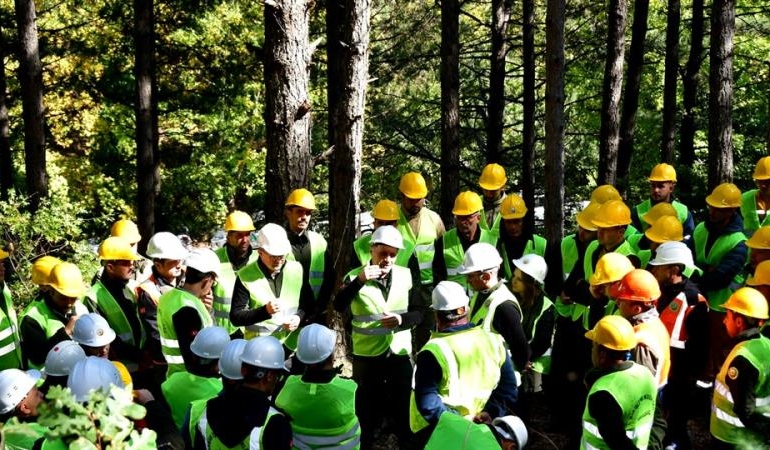 ORMAN PERSONELİ BİLGİ TAZELİYOR