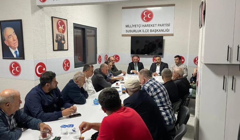 AK PARTİ’DEN MHP SUSURLUK’A HAYIRLI OLSUN ZİYARETİ