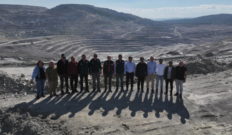 ETİBOR MADEN SAHASINDA TEKNİK İNCELEME!