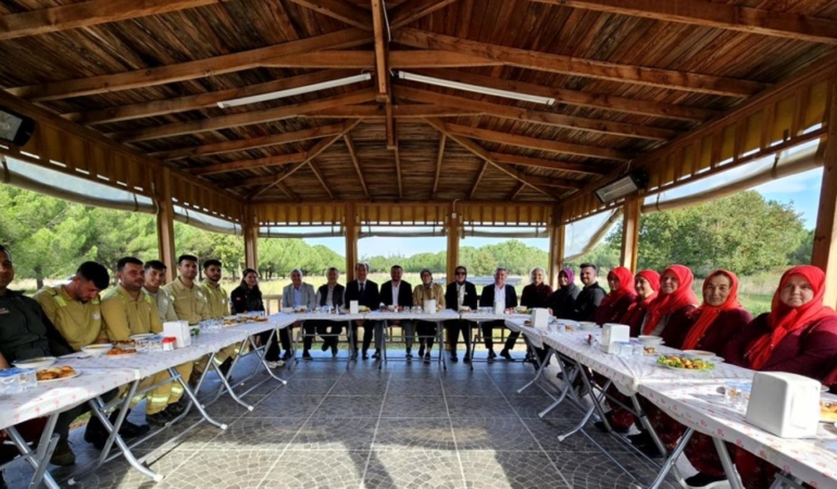 ORMAN ERLERİ VE ANNELERİ BİR ARAYA GELDİ