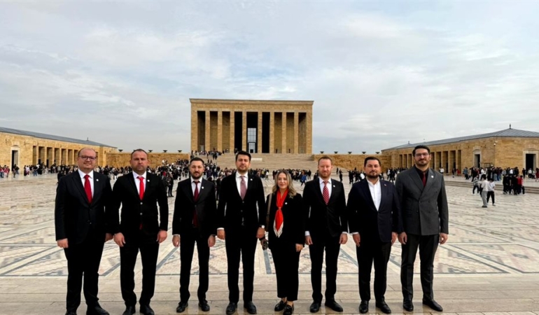 BAGİAD YÖNETİMİ TBMM VE ANITKABİR’İ ZİYARET ETTİ