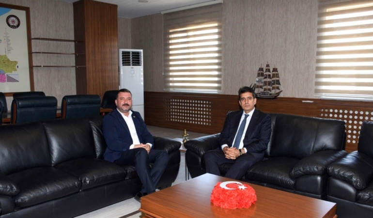 MİLLETVEKİLİ YÜKSEL’DEN MÜDÜR YAMAN’A ZİYARET