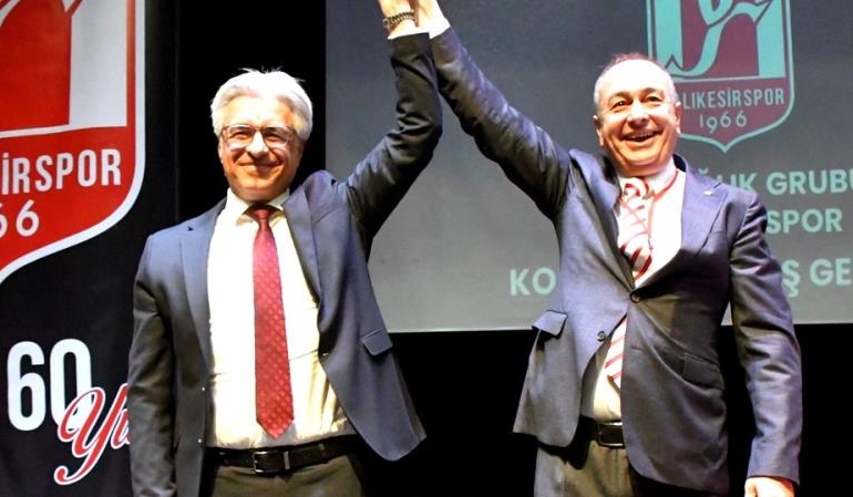 BALIKESİRSPOR’UN YENİ BAŞKANI VOLKAN ALTINÖZ OLDU