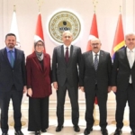 BALIKESİR HEYETİ İÇİŞLERİ BAKANI ALİ YERLİKAYA'YI ZİYARET ETTİ