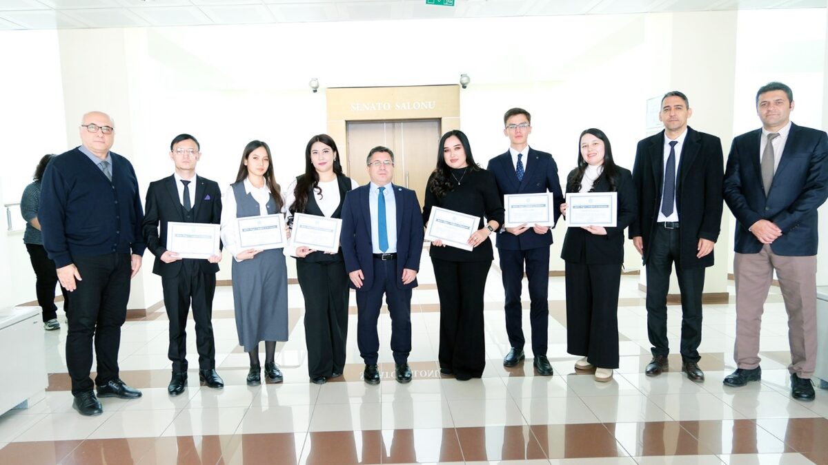 BAÜN-Karakalpak İşbirliği Sertifikayla Sona Erdi