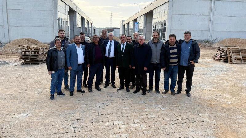 Sanayi Sitesi Altyapı Çalışmaları Bitiyor