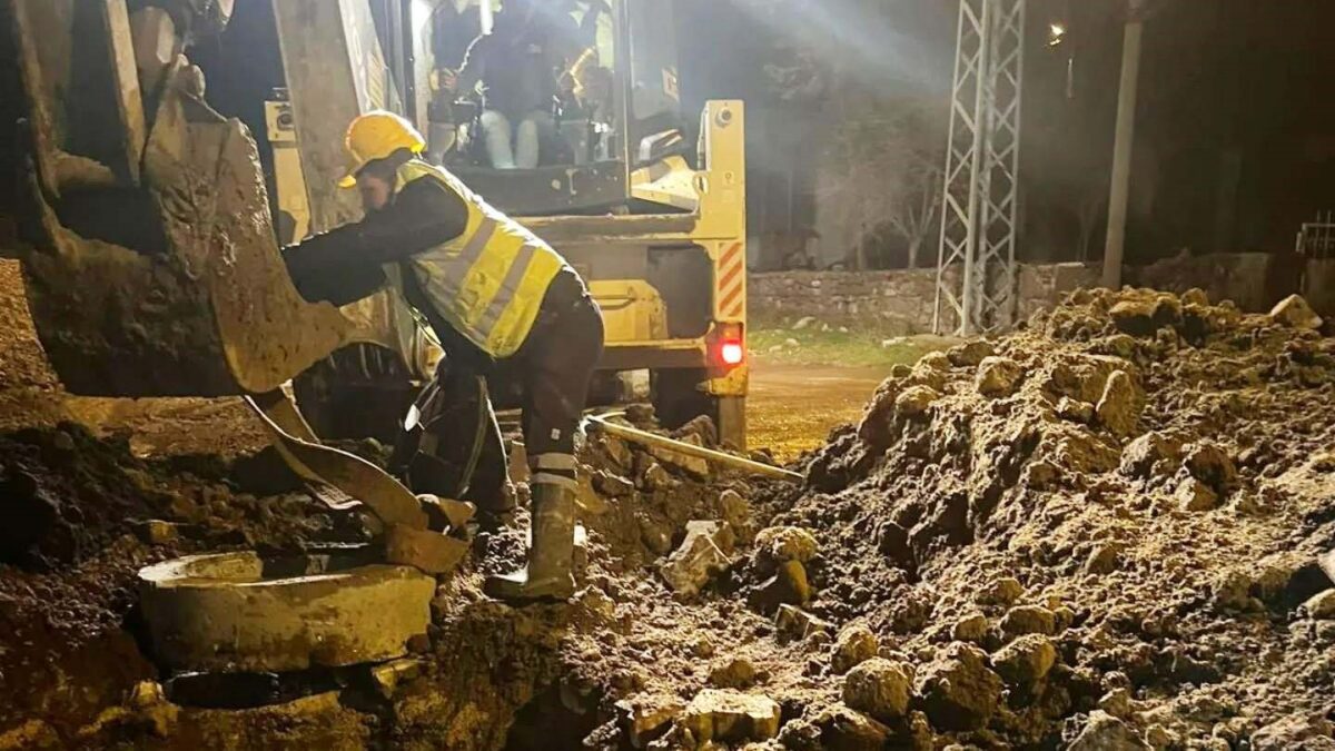 BASKİ’NİN ALTYAPI HAMLESİ SÜRÜYOR