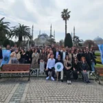 Balıkesir Üniversitesi öğrencilerinin Borsa İstanbul ziyaretinden bir görüntü