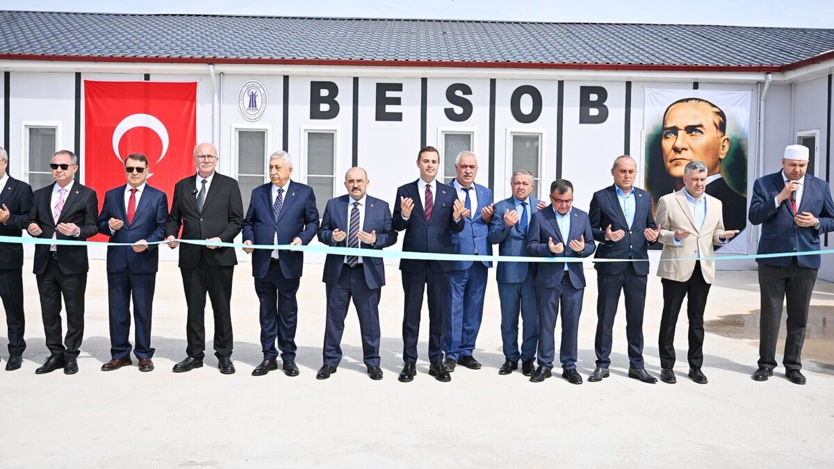 Balıkesir BESOB yeni hizmet binası açılış töreni