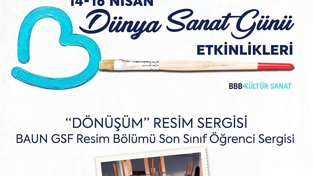 Balıkesir’de Dünya Sanat Günü: 14-16 Nisan Etkinlik Programı