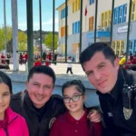Ayvalık'ta öğrencilerden polislere çikolatalı teşekkür