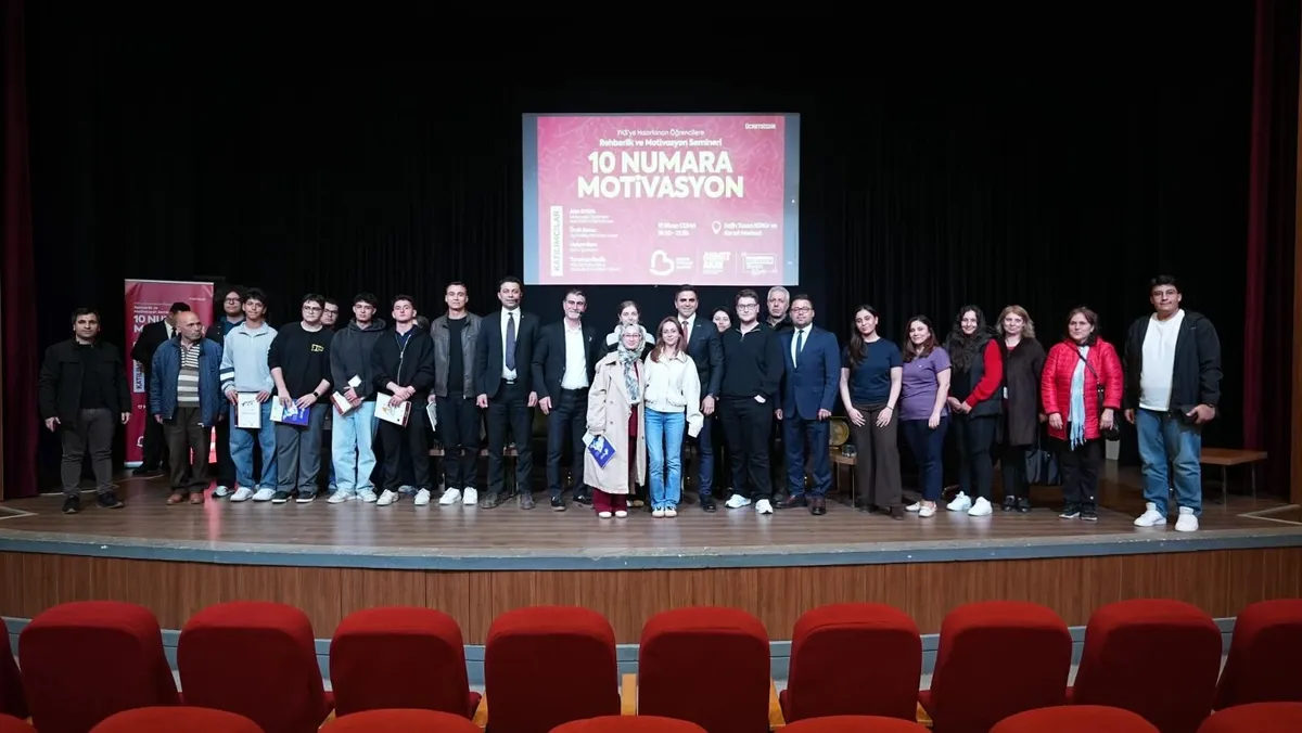 Balıkesir'de YKS Motivasyon Semineri Düzenlendi