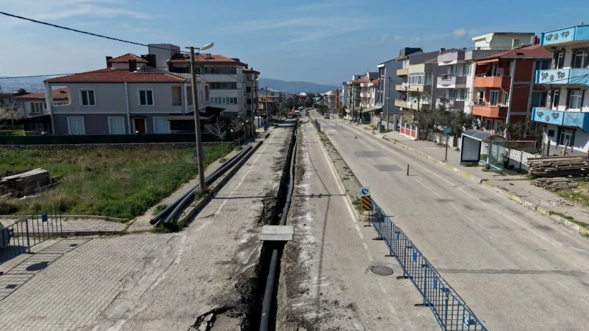 Bandırma'da Asbestli İçme Suyu Hatları Yenileniyor