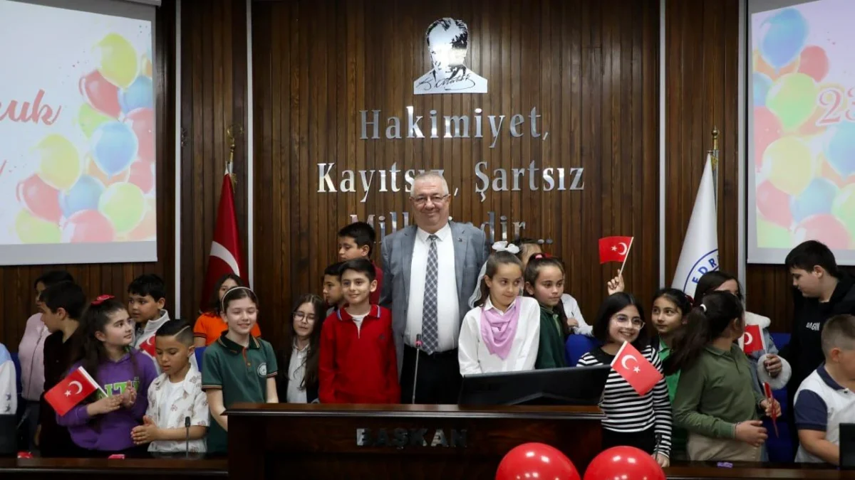 Edremit Çocuk Meclisi 23 Nisan'da Toplandı