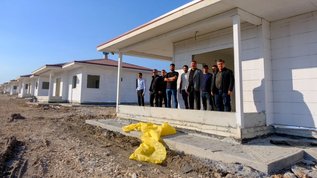 Sındırgı Afet Konutları Hızla Tamamlanıyor