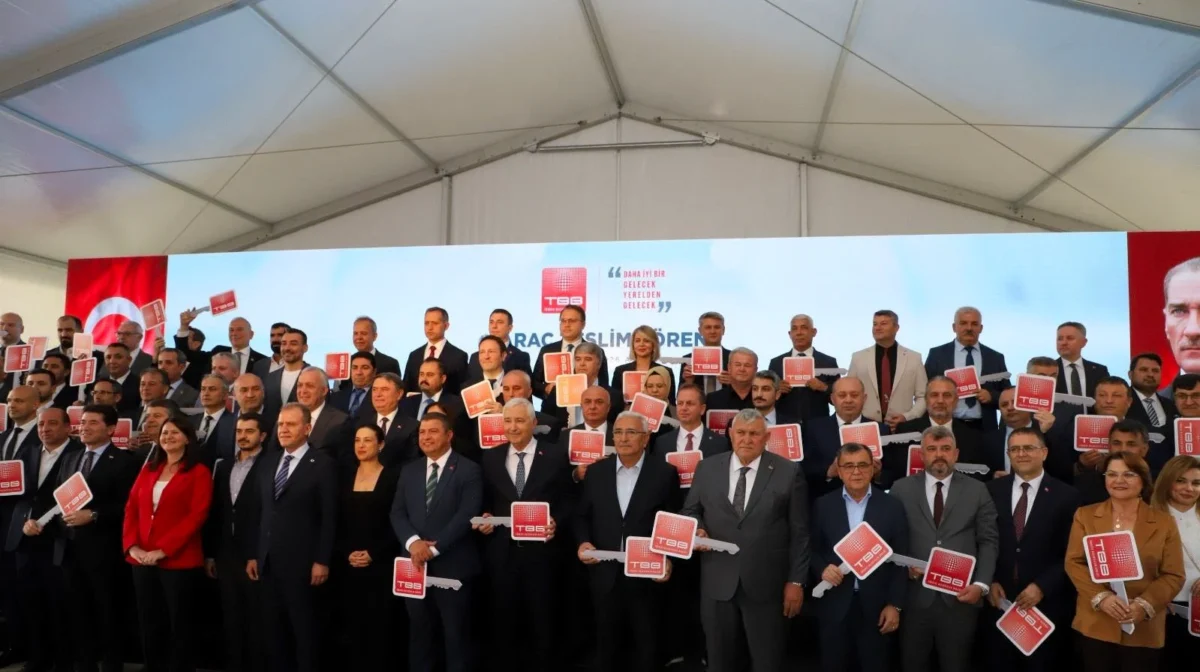 TBB Araç Hibesi Altıeylül Belediyesi'ne Teslim Edildi