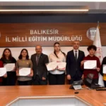 15 Temmuz Yarışmasında Balıkesir İl Birincileri Ödüllendirildi
