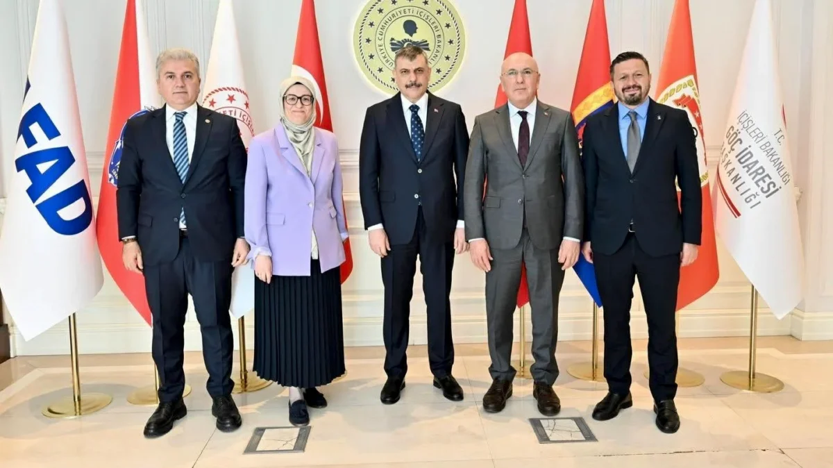 AK Parti Balıkesir Heyeti İçişleri Bakanı ile Görüştü