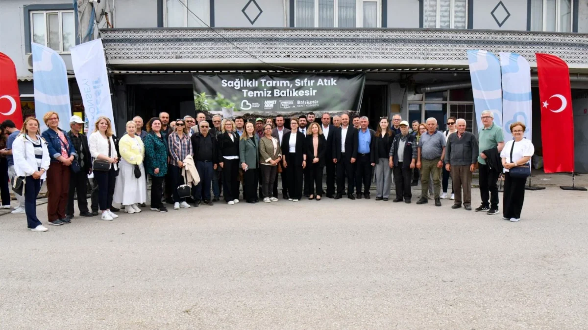 Balıkesir'de Çiftçilere Sağlıklı Tarım ve Sıfır Atık Eğitimi