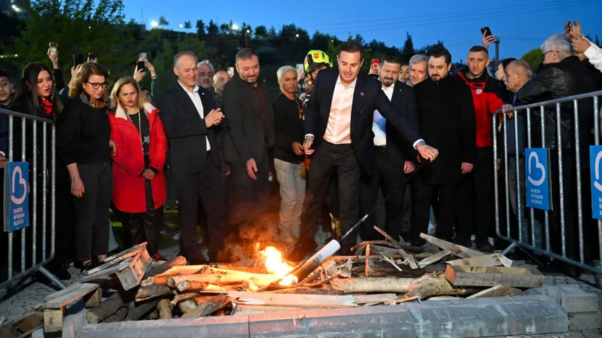 Balıkesir’de İlk Hıdırellez Şenliği Coşkuyla Kutlandı