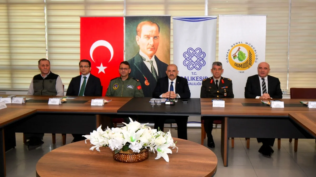Balıkesir’de orman yangınlarına karşı 2026 hazırlıkları belirlendi