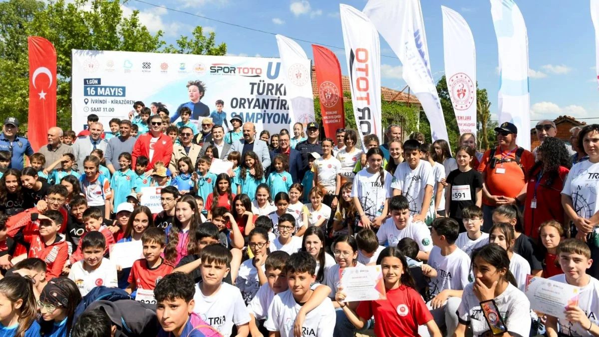 Balıkesir'de Türkiye U14 Oryantiring Şampiyonası Heyecanı