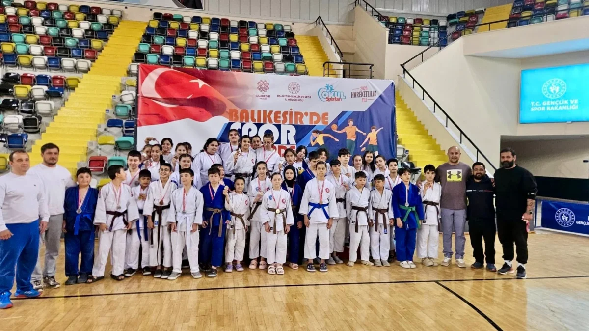 Balıkesir Judo Minikler İl Birinciliği’nde Final Heyecanı
