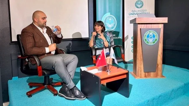 Şampiyon Boksör Ali Eren Demirezen Balıkesir'de Öğrencilere Başarıyı Anlattı