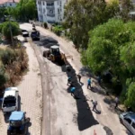 Ayvalık'ta Yol Yenileme Çalışmaları Hız Kazandı
