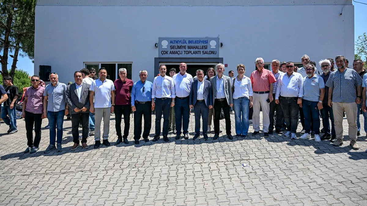 Balıkesir Büyükşehir Belediye Başkanı Ahmet Akın'dan Körfez Turu ve Selimiye Köy Hayrı