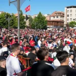 Balıkesir'de 20 Noktada Dünya Kupası Coşkusu Yaşandı