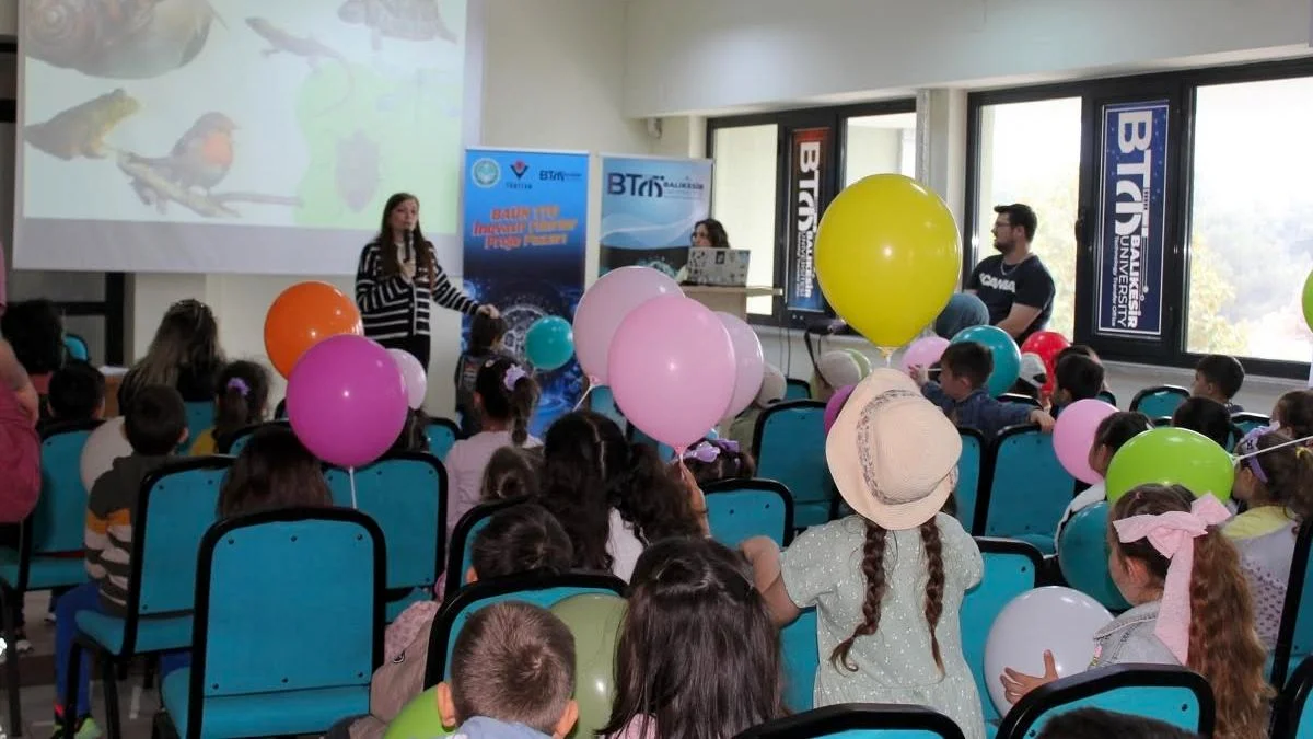 Balıkesir'de Miniklere Bilim ve Doğa Deneyimi: Üniversite Kampüsünde Anaokulu Etkinliği
