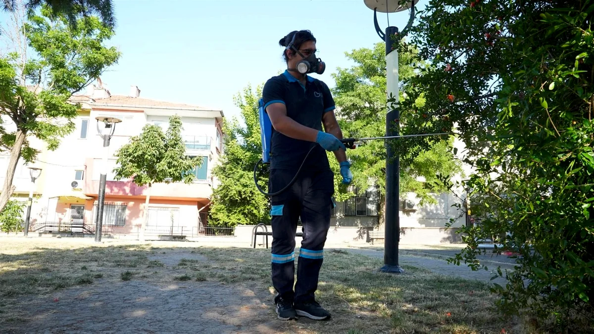 Balıkesir'de Vektörle Mücadelede Tam Zamanlı Mesai