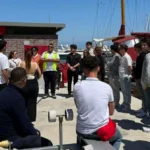 Balıkesir Üniversitesi Öğrencileri Ayvalık Marinasında Çevre Dostu İşletmeciliği İnceledi