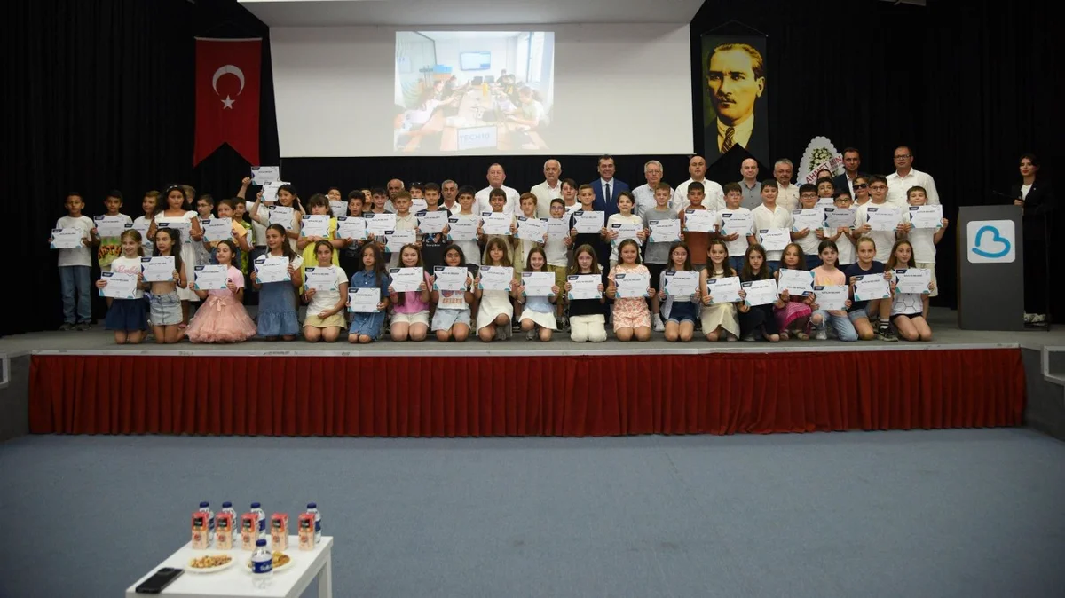 Gönen TECH10 Mezuniyet Heyecanı: 288 Öğrenci Sertifika Aldı