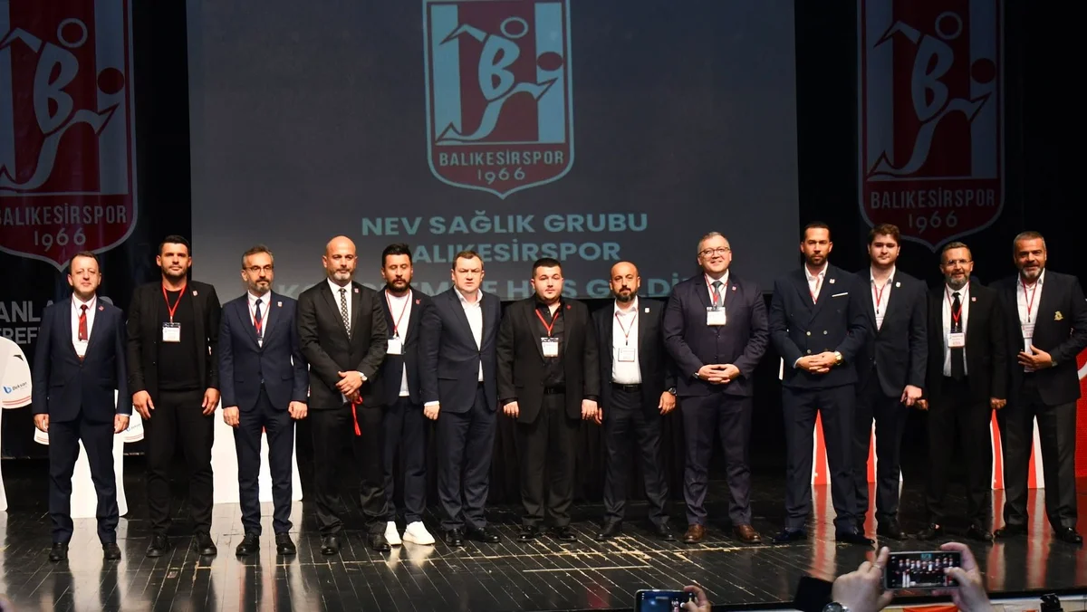 Nev Sağlık Grubu Balıkesirspor'da Yönetim Kurulu Görev Dağılımı Açıklandı