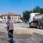 Ayvalık'ta Kanalizasyon Hattı Göçüğü 36 Saatte Giderildi