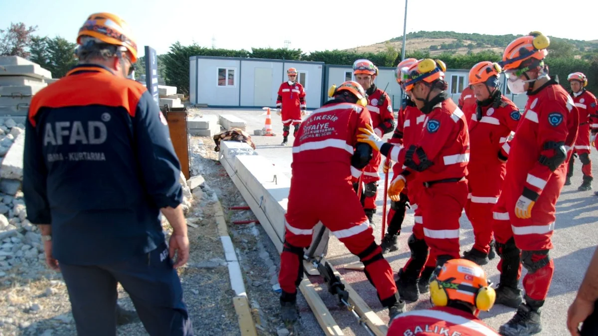 Balıkesir İtfaiyesi, AFAD Orta Seviye Akreditasyon Belgesi Alan 5'inci Teşkilat Oldu