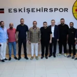 Balıkesirspor'dan Eskişehirspor'a Nezaket Ziyareti